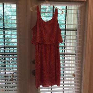 Peach love dress